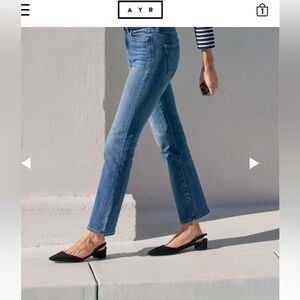 AYR The POp ankle jeans in Laid Back